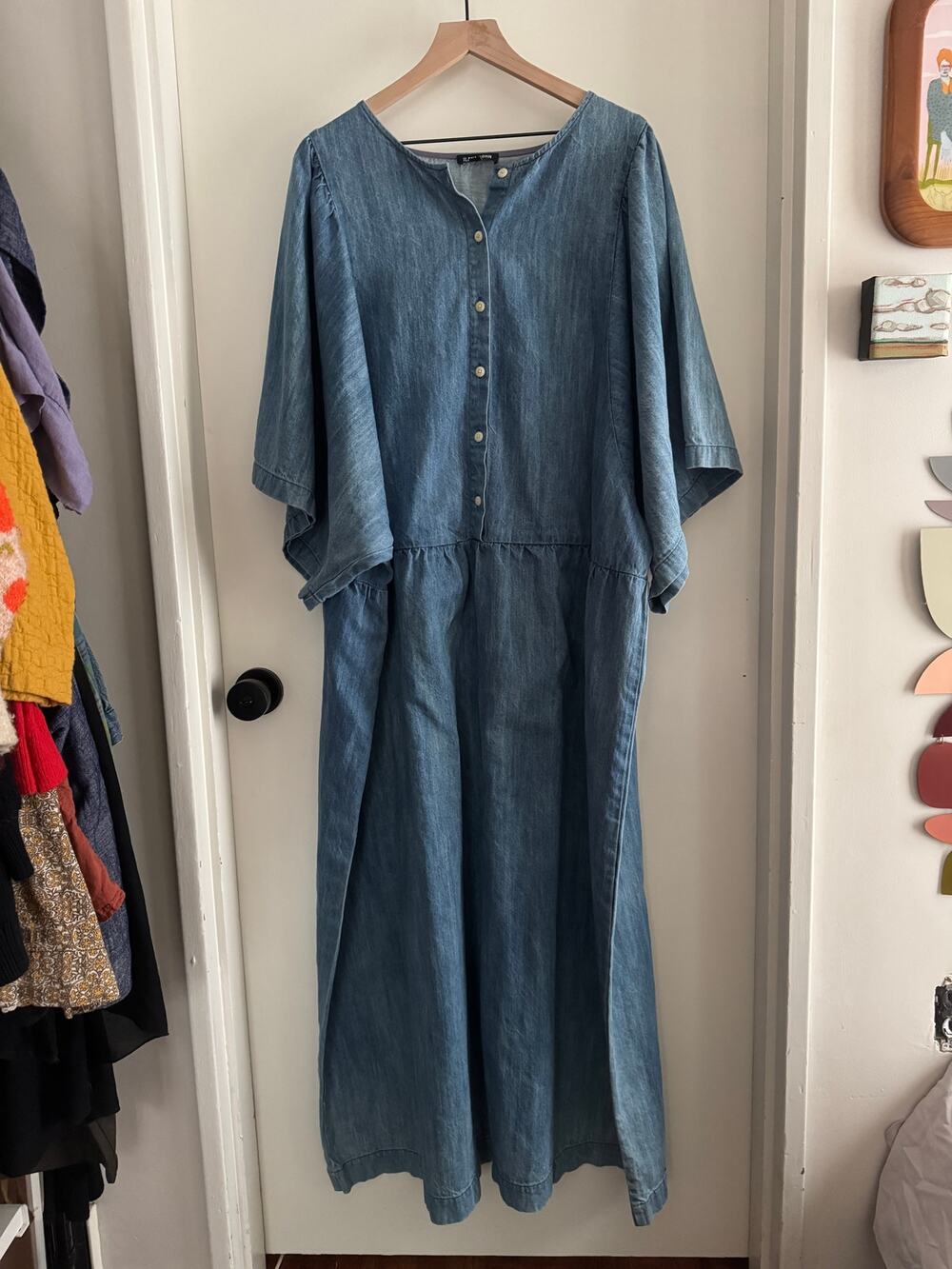 ILANA KOHN *RARE* denim Eleanor jumpsuit - 2X